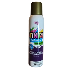 Tinta Temporária Spray de Cabelos Dourado My Party 150ml / 85g