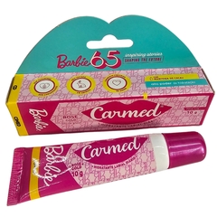Hidratante Labial Rose Gold Efeito Gloss Barbie Carmed Cimed 10g