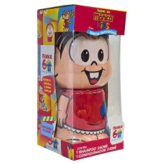 Shampoo 260ml + Condicionador 245ml Mônica Turma da Mônica Kids Em Bonecos Colecionáveis Cia. da Natureza