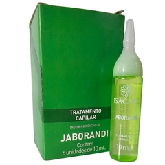 Kit 6 Ampola de Tratamento Capilar Jaborandi Isacare 10ml cada