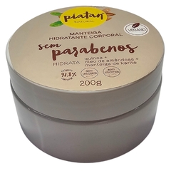 Manteiga Hidratante Corporal Hidrata Vegana Piatan Natural 200g
