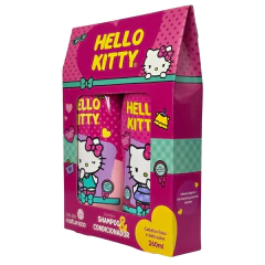 Kit Shampoo + Condicionador Cabelos Lisos e Delicados Hello Kitty Cia. da Natureza - comprar online