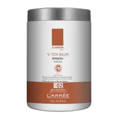 Máscara de Selamento e Recuperação Capilar V-Tox Balm X-Keratin LARREE 1kg