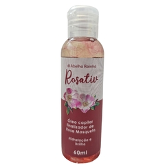 Óleo Capilar Finalizador de Rosa Mosqueta Hidratação e Brilho Rosativ Abelha Rainha 60ml