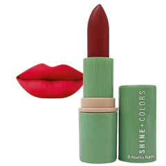 Batom Matte Aveludado Tapete Vermelho Shine Colors Abelha Rainha 4g