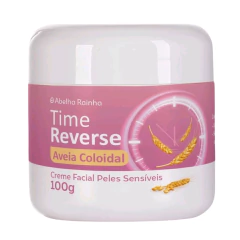 Creme Facial Com Aveia Coloidal Para Peles Sensíveis Time Reverse Abelha Rainha 100g - comprar online