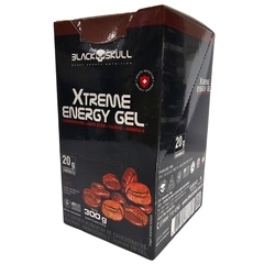 Kit 10 Xtreme Energy Gel Suplemento Alimentar Sabor Café Black Skull 30g