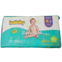 Fralda IsaBaby Super Conforto Premium Mega XG 40 Und