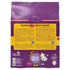 Kit Shampoo + Condicionador Cabelos Cacheados e Ondulados Hello Kitty Cia. da Natureza 260ml na internet