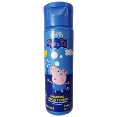 Kit Shampoo Cabelo e Corpo + Creme Multifuncional Vegano George Peppa Pig Griffus