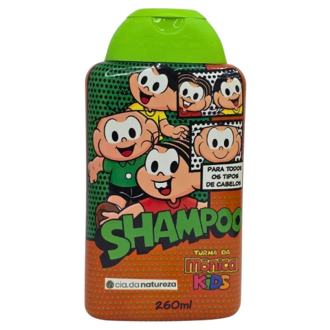 Shampoo Turma da Mônica Kids Cia. da Natureza 260ml