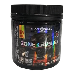 Pré Treino Bone Crusher Sabor Frutas Vermelhas Black Skull 150g
