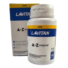 Suplemento Alimentar A-Z Original Lavitan Cimed 60 Comprimidos