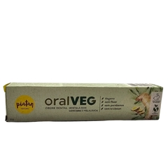 Gel Dental Hortelã com Gengibre e Melaleuca Vegano oralVEG Piatan Natural 90g