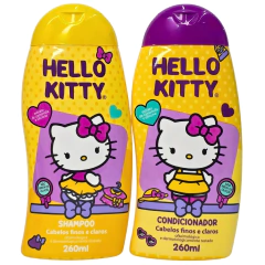 Kit Shampoo + Condicionador Cabelos Finos e Claros Hello Kitty Cia. da Natureza - comprar online