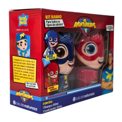 Shampoo + Condicionador 3D Os Aventureiros Luccas Neto e Gi Cia. da Natureza