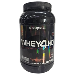 Whey em Pó Com Lactase 4 HD Sabor Chocolate Black Skull 900g