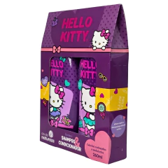 Kit Shampoo + Condicionador Cabelos Cacheados e Ondulados Hello Kitty Cia. da Natureza 260ml - comprar online