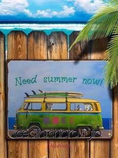 Chapa rústica Need summer now! - comprar online