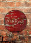 Chapa rústica Coca Cola