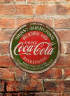 Chapa rústica Coca Cola