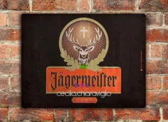 Chapa rústica licor Jägermeister