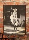 Chapa rústica Marilyn Monroe