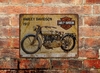 Chapa rústica Harley Davidson 1917