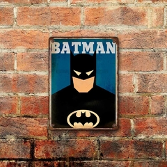 Chapa rústica Comic Batman