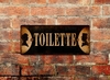 Chapa rústica Toilette