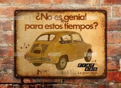 Chapa rústica FIAT 600 - comprar online