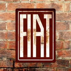 Chapa rústica FIAT