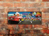 Chapa rústica Arcade Outrun