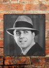 Chapa rústica Carlos Gardel - comprar online