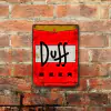 Chapa rústica Los Simpson Cerveza Duff
