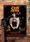 Chapa rústica Ozzy Osbourne