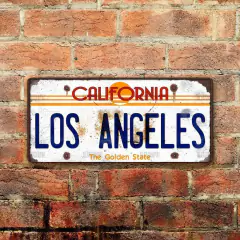 Chapa rústica Patente California Los Angeles