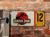 Chapa rústica Patente Jurassic Park