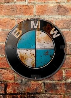 Chapa rústica BMW