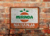 Chapa rústica Mirinda