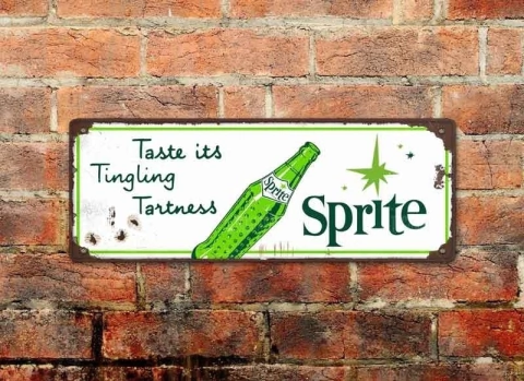 Chapa rústica Sprite