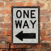 Chapa rústica One Way