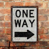 Chapa rústica One Way