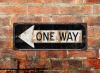 Chapa rústica One Way