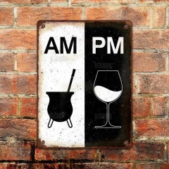 Chapa rústica AM-PM Mate Vino