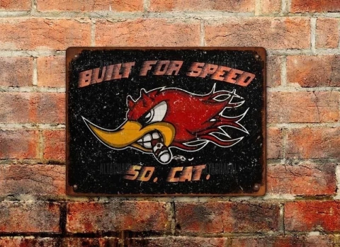 Chapa rústica Built for speed