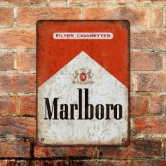Chapa rústica Cigarrillos Marlboro