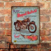 Chapa rústica Royal Enfield Big Twin Meteor 700