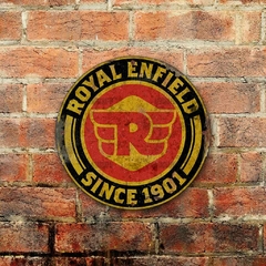 Chapa rústica Royal Enfield