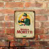 Chapa rústica Birra Moretti